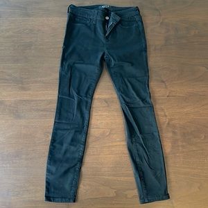 DSTLD jeans, size 28, black skinny stretch